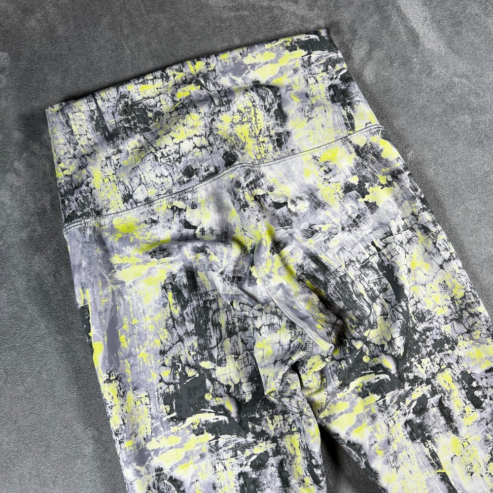 Lululemon Wunder Train High-Rise Crop 23" Cinder‎ Grain Smoked Spruce Multi Sz 4 - Picture 4 of 12